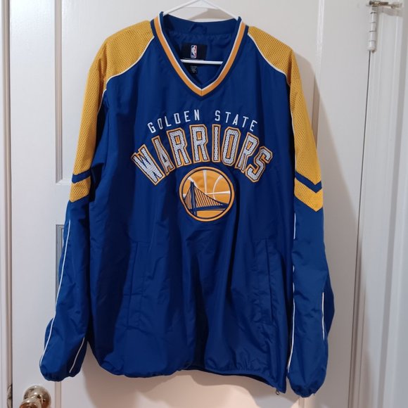 Men's Golden State Warriors Pull Over Jacket - Picture 1 of 9